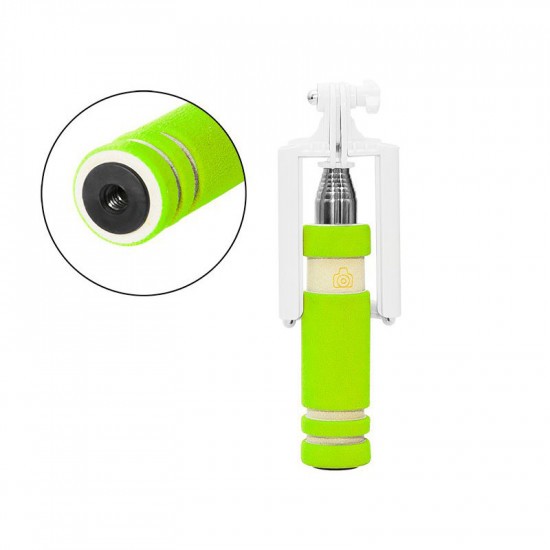 Selfie Stick 3.5mm Jack Πράσινο