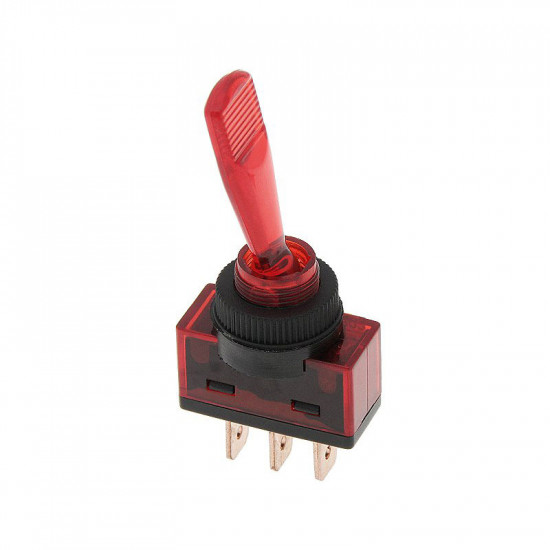 Διακόπτης Αυτοκινήτου ON-OFF με λαμπάκι 20Α 12V