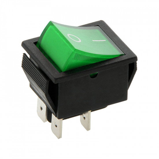 Διακόπτης ON-OFF 20A-12V MK621 Πράσινος