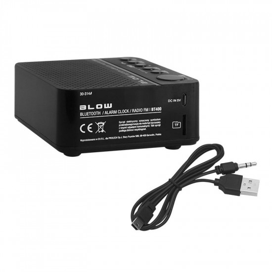 Bluetooth Ραδιόφωνο-Ρολόι BLOW