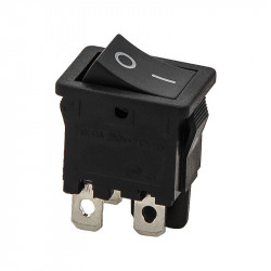 Διακόπτης ON-OFF Μαύρος 10A 250V/125V 12A