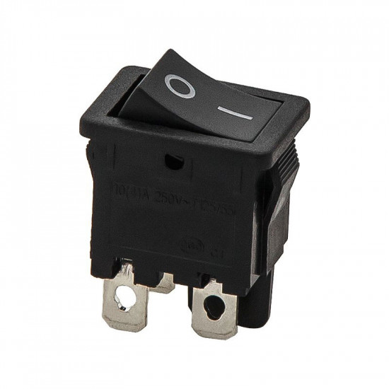 Διακόπτης ON-OFF Μαύρος 10A 250V/125V 12A