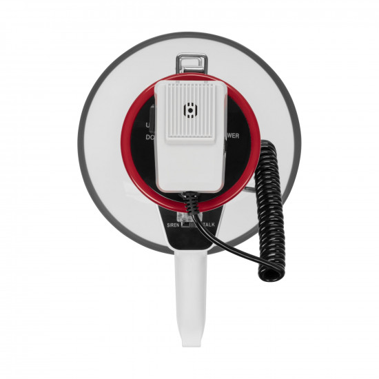 Τηλεβόας με Μικρόφωνο Χειρός 25W Κόκκινος-Λευκός