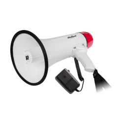 Τηλεβόας 20W με Μικρόφωνο Χειρός Κόκκινος-Λευκός