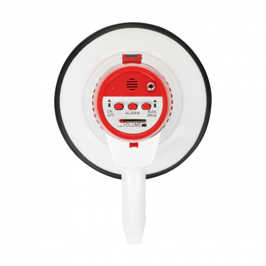 Τηλεβόας 20W με Μικρόφωνο Χειρός Κόκκινος-Λευκός