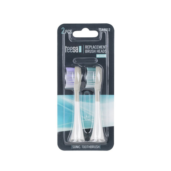 Ανταλλακτικές κεφαλές TEESA SONIC Μεσαίες 2τμχ