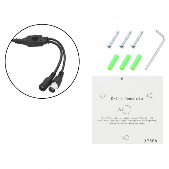 Κάμερα 1080p BLOW Εξωτερική Αδιάβροχη 4xZoom