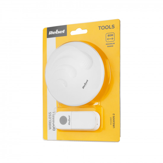 Ασύρματο Κουδούνι Στρογγυλό REBEL