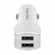 Φορτιστής Αυτοκινήτου 2xUSB 3000mA με λειτουργία Quick Charge 3.0 Kruger&Matz