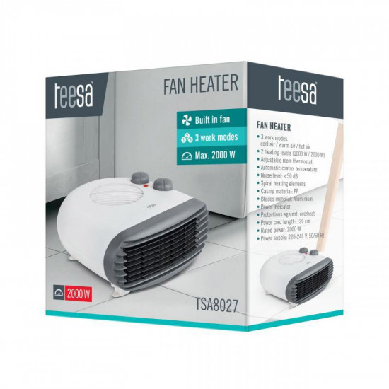 Αερόθερμο TEESA 2000W TSA8027