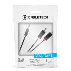 Καλώδιο Stereo 3.5mm - 2xRCA 5m Cabletech