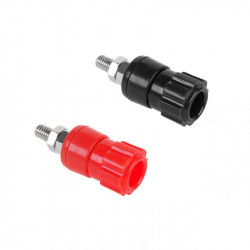 Σετ μπόρνες 16mm (μαύρη+κόκκινη)