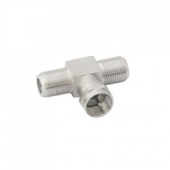 Βύσμα F Αρσενικό σε 2 F Θηλυκά