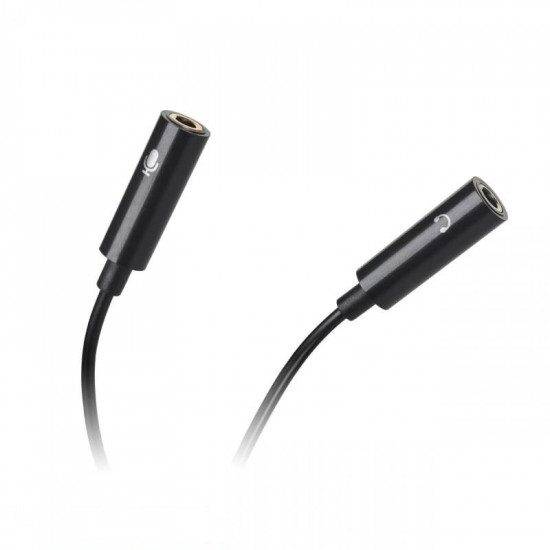 Splitter 3.5mm σε 2x 3.5mm μικρόφωνο-ακουστικά M/F λευκό