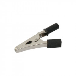 Κροκοδειλάκι 53mm Μαύρο