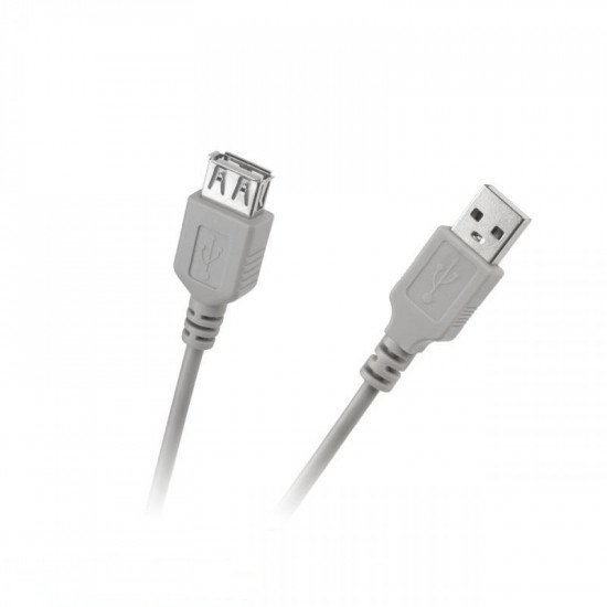 Προέκταση USB A/A M/F 1.8m Γκρι