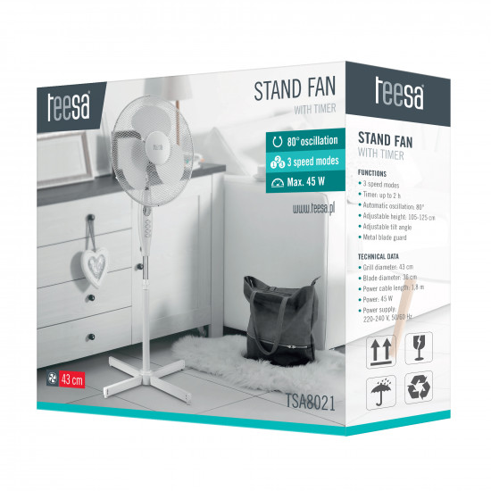 Ανεμιστήρας TEESA 45W 17