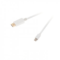 Καλώδιο Mini DisplayPort - HDMI 1.8m Λευκό Cabletech
