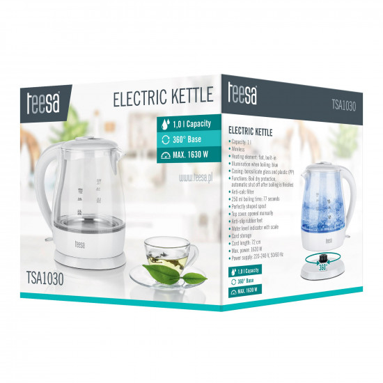 Ηλεκτρικός Βραστήρας TEESA 1L