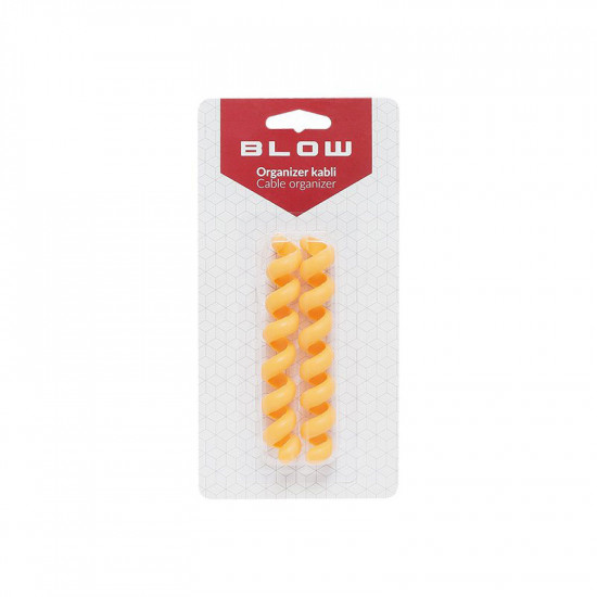 Οργανωτής Καλωδίων Σπιράλ Πορτοκαλί