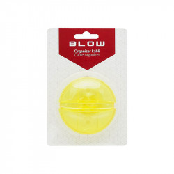 Οργανωτής Καλωδίων Περιστρεφόμενος Κίτρινο