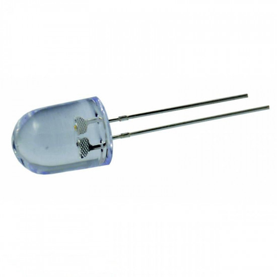 LED 10mm 12V Λευκό