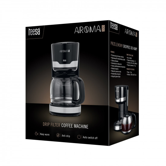 Καφετιέρα Φίλτρου TEESA AROMA 100 1.5L