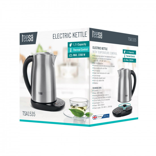 Βραστήρας TEESA με Έλεγχο Θερμοκρασίας