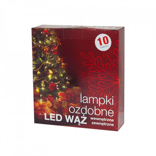 Χριστουγεννιάτικα LED Ταινία 10m Ψυχρό Λευκό