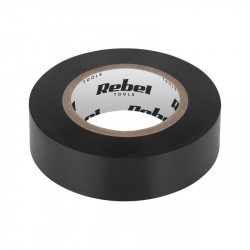 Μονωτική Ταινία REBEL (0.13mmx19mm) 9m Μαύρη