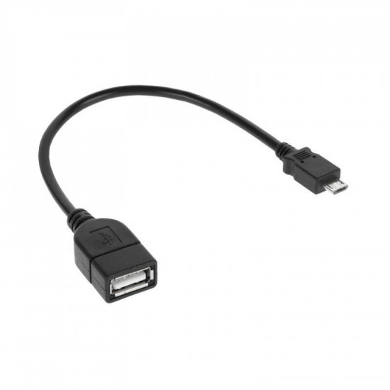 Καλώδιο micro USB σε θηλυκό USB 20cm