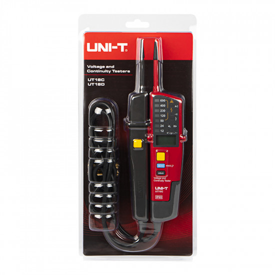 Μετρητής τάσης & Ανιχνευτής διαδοχής φάσεων UT18C