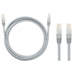 Patch cord UTP 1,0 m γκρι
