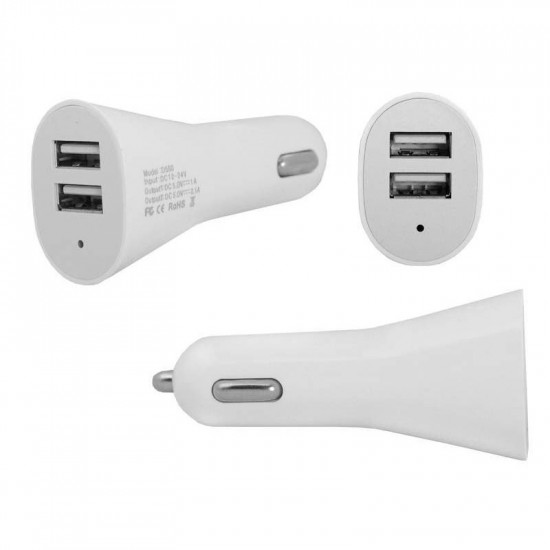 Φορτιστής αυτοκινήτου Dual USB 3,1A