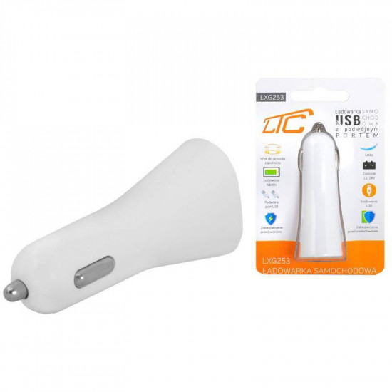 Φορτιστής αυτοκινήτου Dual USB 3,1A