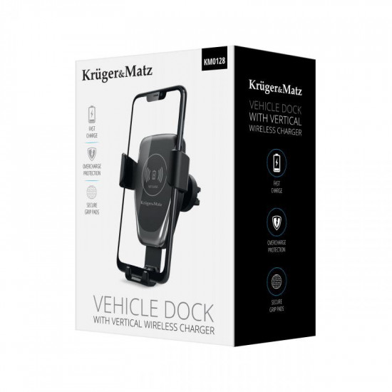 Βάση αυτοκινήτου με ασύρματο φορτιστή Kruger&Matz