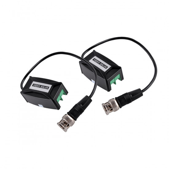 VIDEO BALUN BNC σε καλώδιο (2 τμχ)