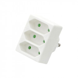 Ταφ 220V R-3 με 3 πρίζες χωρίς γείωση