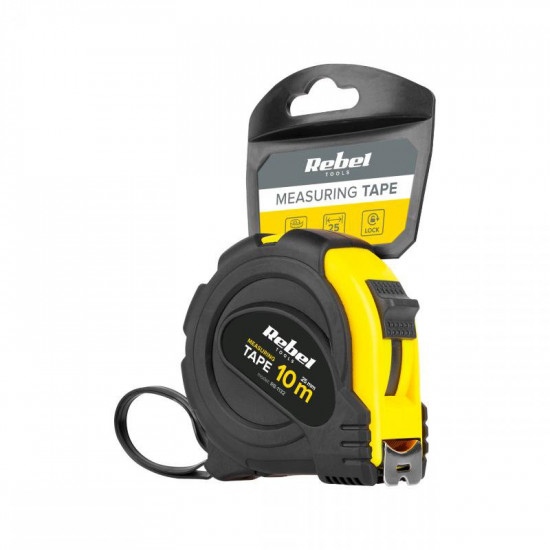 Μεζούρα 10m 25mm REBEL