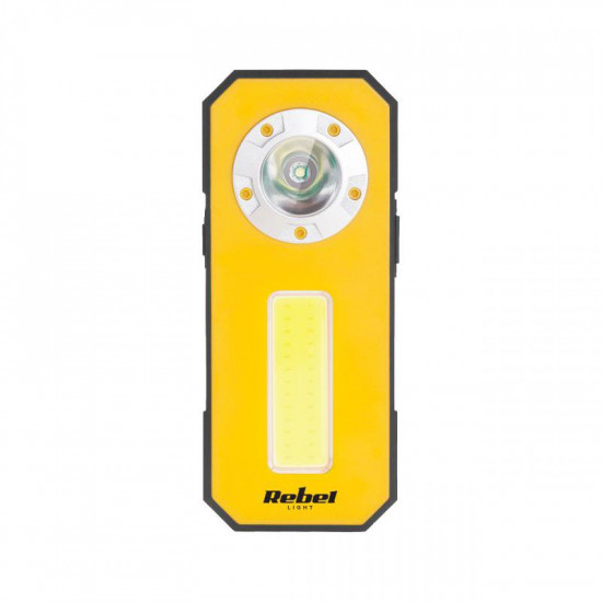 Μίνι φακός εργασίας με powerbank 3W REBEL