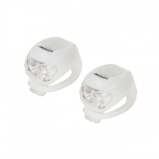 Φώτα ποδηλάτου σετ (σιλικόνη)