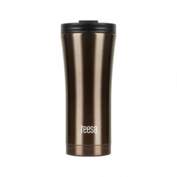 Θερμός ποτήρι TEESA 500ml σκούρο καφέ