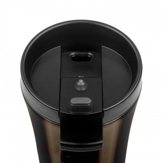 Θερμός ποτήρι TEESA 500ml σκούρο καφέ