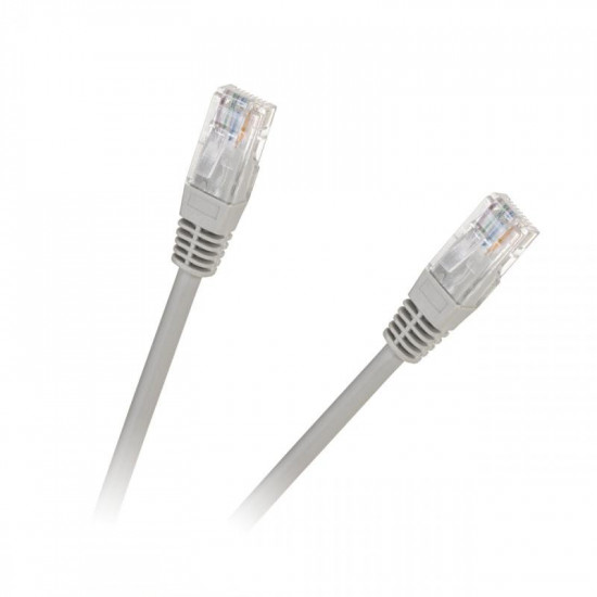 Patch cord UTP Cat5e 1.5m Γκρι