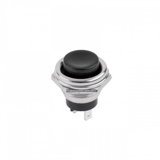 Μπουτόν PUSH ON PBS26B Μαύρος