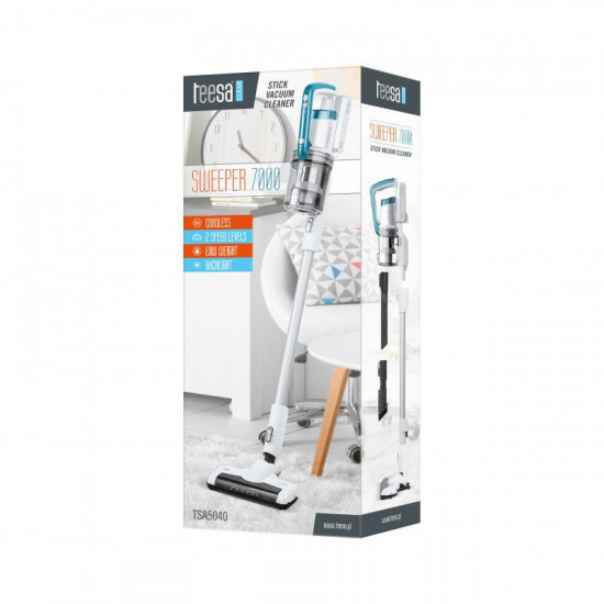 Επαναφορτιζόμενη Σκούπα 2 σε 1 TEESA SWEEPER 7000