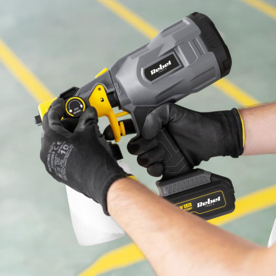 Ηλεκτρικό πιστόλι ψεκασμού μπαταρίας 20V REBEL