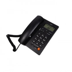 WiTech ενσύρματο τηλέφωνο μαύρο