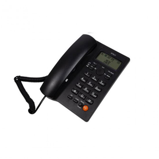 WiTech ενσύρματο τηλέφωνο μαύρο