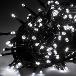 Χριστουγεννιάτικα LED 10m Ψυχρό Λευκό RGB REBEL